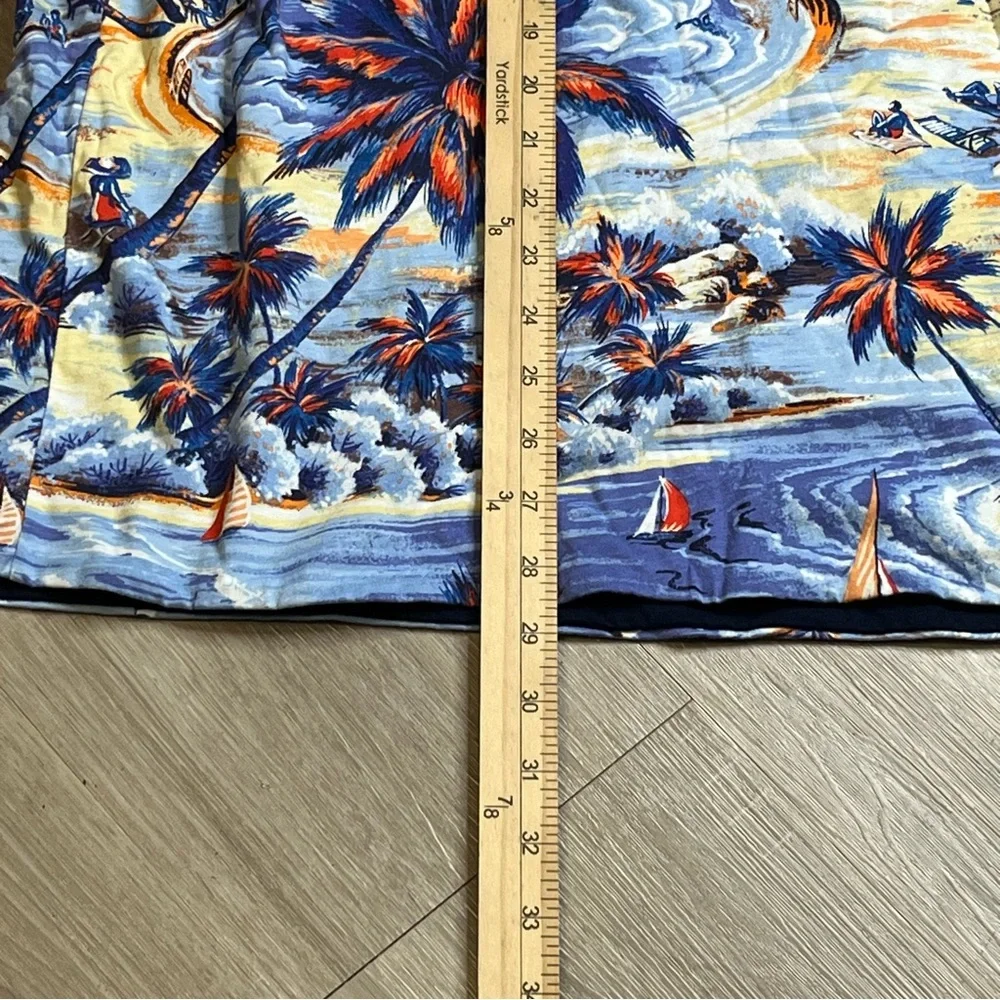 Men’s‎ Polo Ralph Lauren Reversible Tropical Hawaii Print Hooded Pullover Medium